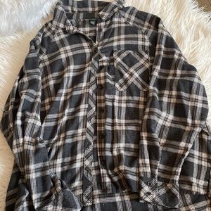 Multi colored flannel. Perfect oversized flannel for fall!